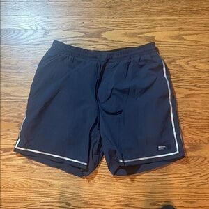 lululemon athletica Black Shorts with White Trim